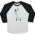 Philly Bedlam Bedlam At The Bank Philadelphia Baseball Premium Tri-Blend Baseball Raglan Shirt