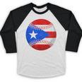 Puerto Rico Baseball Flag Boricua Beisbol Fan Gear Baseball Raglan Shirt Puerto Rico Baseball Flag Boricua Beisbol Fan Gear Baseball Raglan Shirt