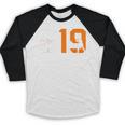 Retro San Diego 619 Vintage 90's Baseball Sports Style Lover Baseball Raglan Shirt