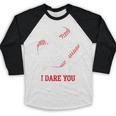Run I Dare You Baseball Catcher Graphic Players Fans Baseball Raglan Shirt Run I Dare You Baseball Catcher Graphic Players Fans Baseball Raglan Shirt