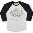 Safety Harbor Leviathans Retro Baseball Monster Baseball Raglan Shirt Safety Harbor Leviathans Retro Baseball Monster Baseball Raglan Shirt