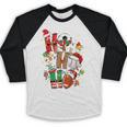 Santa Baseball Football Soccer Pajamas Ho Ho Christmas Xmas Baseball Raglan Shirt Santa Baseball Football Soccer Pajamas Ho Ho Christmas Xmas Baseball Raglan Shirt