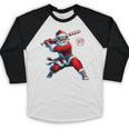 Santa Baseball Six Seven 6 7 Meme Christmas Men Boys Player Baseball Raglan Shirt Santa Baseball Six Seven 6 7 Meme Christmas Men Boys Player Baseball Raglan Shirt