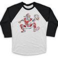 Santa Playing Baseball Catcher Merry Christmas Sport Player Baseball Raglan Shirt Santa Playing Baseball Catcher Merry Christmas Sport Player Baseball Raglan Shirt