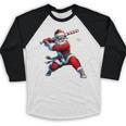 Santa Playing Baseball Men Boys Christmas Baseball Player Baseball Raglan Shirt Santa Playing Baseball Men Boys Christmas Baseball Player Baseball Raglan Shirt