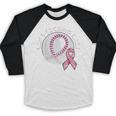 Save 2nd Base Breast Cancer Awareness Pink Ribbon Baseball Baseball Raglan Shirt Save 2nd Base Breast Cancer Awareness Pink Ribbon Baseball Baseball Raglan Shirt
