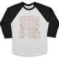 Senior Dad Class Of 2026 Graduate Baseball 2026 Graduation Baseball Raglan Shirt Senior Dad Class Of 2026 Graduate Baseball 2026 Graduation Baseball Raglan Shirt