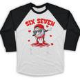Six Seven 67 Bruh 6 7 Meme Valentine Baseball Drip Boys Kids Baseball Raglan Shirt Six Seven 67 Bruh 6 7 Meme Valentine Baseball Drip Boys Kids Baseball Raglan Shirt
