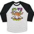 Spooky Halloween Baseball Ice Cream Dripping Six Seven 6 7 Baseball Raglan Shirt Spooky Halloween Baseball Ice Cream Dripping Six Seven 6 7 Baseball Raglan Shirt