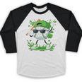 St Patrick Day Baseball Drip Ice Cream Baseball Player Men Baseball Raglan Shirt St Patrick Day Baseball Drip Ice Cream Baseball Player Men Baseball Raglan Shirt