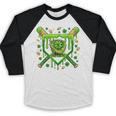 St Patricks Day Baseball Ice Cream Shamrock Baseball Player Baseball Raglan Shirt St Patricks Day Baseball Ice Cream Shamrock Baseball Player Baseball Raglan Shirt