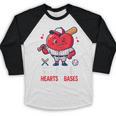 Stealing Hearts And Bases Baseball Player Valentine's Day Baseball Raglan Shirt Stealing Hearts And Bases Baseball Player Valentine's Day Baseball Raglan Shirt