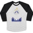 Twilight HOA HOA HOA Vampire Baseball Moonlight Movie Baseball Raglan Shirt
