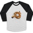 Never Underestimate An Old Man Who Still Plays Baseball Baseball Raglan Shirt