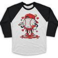 Valentine Baseball Drip Ice Cream Youth Boys Couples Baseball Raglan Shirt Valentine Baseball Drip Ice Cream Youth Boys Couples Baseball Raglan Shirt