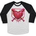 Valentines Day Baseball Red Heart Dab Boys Girls Kids Baseball Raglan Shirt Valentines Day Baseball Red Heart Dab Boys Girls Kids Baseball Raglan Shirt