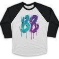 Vintage Baseball 88 Number Baseball Raglan Shirt
