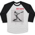 Women's I Hit 100 Days Of School Baseball 100th Day Boys Kids Baseball Raglan Shirt