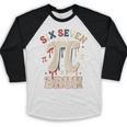 Women's Six Seven 67 Bruh 6 7 Happy Pi Day Baseball Be Irrational Baseball Raglan Shirt Women's Six Seven 67 Bruh 6 7 Happy Pi Day Baseball Be Irrational Baseball Raglan Shirt