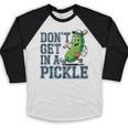 Youth Baseball Catcher Humor Don’t Get In A Pickle Baseball Raglan Shirt Youth Baseball Catcher Humor Don’t Get In A Pickle Baseball Raglan Shirt