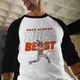 100 Beast Pete Alonso Baltimore Baseball MLBPA Baseball Raglan Shirt