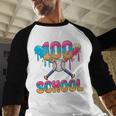 100 Days Of School Baseball Boys Ice Cream Drip 100th Day Baseball Raglan Shirt 100 Days Of School Baseball Boys Ice Cream Drip 100th Day Baseball Raglan Shirt