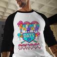 100 Days Of School Baseball Boys Kids Baseball Raglan Shirt