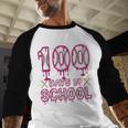 100 Days Of School Baseball Ice Cream Drip 100th Day Boys Baseball Raglan Shirt 100 Days Of School Baseball Ice Cream Drip 100th Day Boys Baseball Raglan Shirt