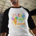 100 Days Of School Baseball Ice Cream Drip Boys Kids Player Baseball Raglan Shirt 100 Days Of School Baseball Ice Cream Drip Boys Kids Player Baseball Raglan Shirt