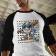 100 Days Of School Boys Baseball 100th Day Of School Kids Baseball Raglan Shirt