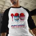 100 Days Of School Dripping Baseball 100th Day Teacher Boy Baseball Raglan Shirt 100 Days Of School Dripping Baseball 100th Day Teacher Boy Baseball Raglan Shirt