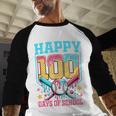 100 Days Of School Kids Baseball Drip 100th Day Of School Baseball Raglan Shirt 100 Days Of School Kids Baseball Drip 100th Day Of School Baseball Raglan Shirt