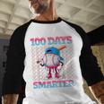 100 Days Smarter Baseball Drip Boys 100 Days Of School Kids Baseball Raglan Shirt 100 Days Smarter Baseball Drip Boys 100 Days Of School Kids Baseball Raglan Shirt