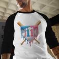11th Birthday 11yr 2014 Baseball 11 Player 11th Birthday Baseball Raglan Shirt
