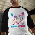 13th Birthday Official Teenager 67 Baseball Drip Boys Baseball Raglan Shirt