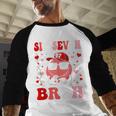 6 7 Bruh Six Seven Valentine Heart Baseball Baseball Raglan Shirt 6 7 Bruh Six Seven Valentine Heart Baseball Baseball Raglan Shirt