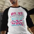 67 33 Days Of School Baseball Drip 100th Day Of School Boys Baseball Raglan Shirt 67 33 Days Of School Baseball Drip 100th Day Of School Boys Baseball Raglan Shirt