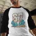 67 Baseball Drip Boys Youth Kids 6-7 Ice Cream Dripping 6 7 Baseball Raglan Shirt 67 Baseball Drip Boys Youth Kids 6-7 Ice Cream Dripping 6 7 Baseball Raglan Shirt