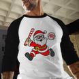 67 Baseball Santa Six Seven Meme Christmas Sport Men Boy Kid Baseball Raglan Shirt