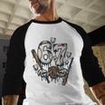 67 Baseball Six Seven Baseball 6 7 Kids Boys Girls Premium Tri-Blend Baseball Raglan Shirt 67 Baseball Six Seven Baseball 6 7 Kids Boys Girls Premium Tri-Blend Baseball Raglan Shirt