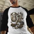 67 Baseball Six Seven Baseball 6 7 Kids Boys Girls Baseball Raglan Shirt 67 Baseball Six Seven Baseball 6 7 Kids Boys Girls Baseball Raglan Shirt