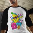 67 Dabbing Banana Baseball 6 7 Dripping Ice Cream Meme Baseball Raglan Shirt 67 Dabbing Banana Baseball 6 7 Dripping Ice Cream Meme Baseball Raglan Shirt