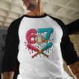 67 Ice Cream Drip Baseball Meme – Six Seven Gen Alpha Baseball Raglan Shirt 67 Ice Cream Drip Baseball Meme – Six Seven Gen Alpha Baseball Raglan Shirt