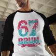 67 Ice Cream Drip Baseball For Men Women Kids Baseball Raglan Shirt