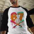 67 Ice Cream Drip Baseball Number 67 Player 67th Birthday Baseball Raglan Shirt 67 Ice Cream Drip Baseball Number 67 Player 67th Birthday Baseball Raglan Shirt