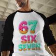 67 Ice Cream Drip Baseball Six Seven 6-7 Meme Teen Boy Baseball Raglan Shirt 67 Ice Cream Drip Baseball Six Seven 6-7 Meme Teen Boy Baseball Raglan Shirt