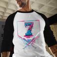 67 Six Seven Meme Baseball Ice Cream Drip 67 Gen Alpha Slang Baseball Raglan Shirt