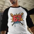 67 Sports Meme – Baseball Bats Number 6 7 Baseball Raglan Shirt 67 Sports Meme – Baseball Bats Number 6 7 Baseball Raglan Shirt