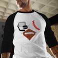 Ball Aunt Heart Football Baseball Hockey Game Day Baseball Raglan Shirt Ball Aunt Heart Football Baseball Hockey Game Day Baseball Raglan Shirt