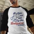 Take Me Out To The Ball Game Retro Peanuts Baseball Sports Baseball Raglan Shirt